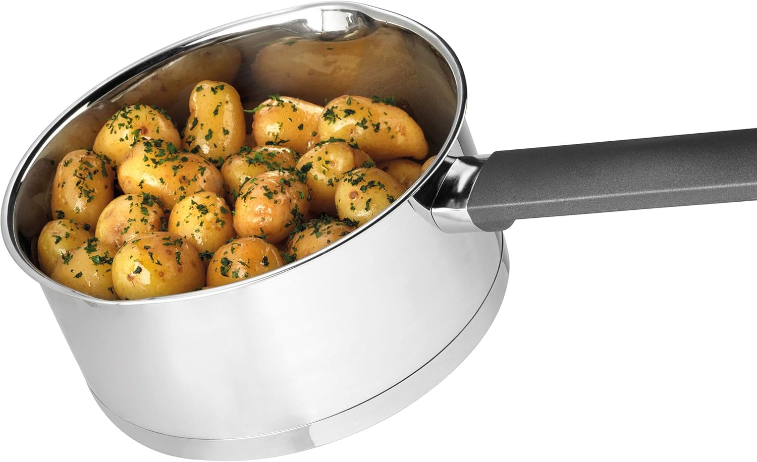 Russell Hobbs RH01164EU7 20 cm Saucepan with Lid, Induction with Pouring Lip, Stainless Steel Milk Pan - Image 5