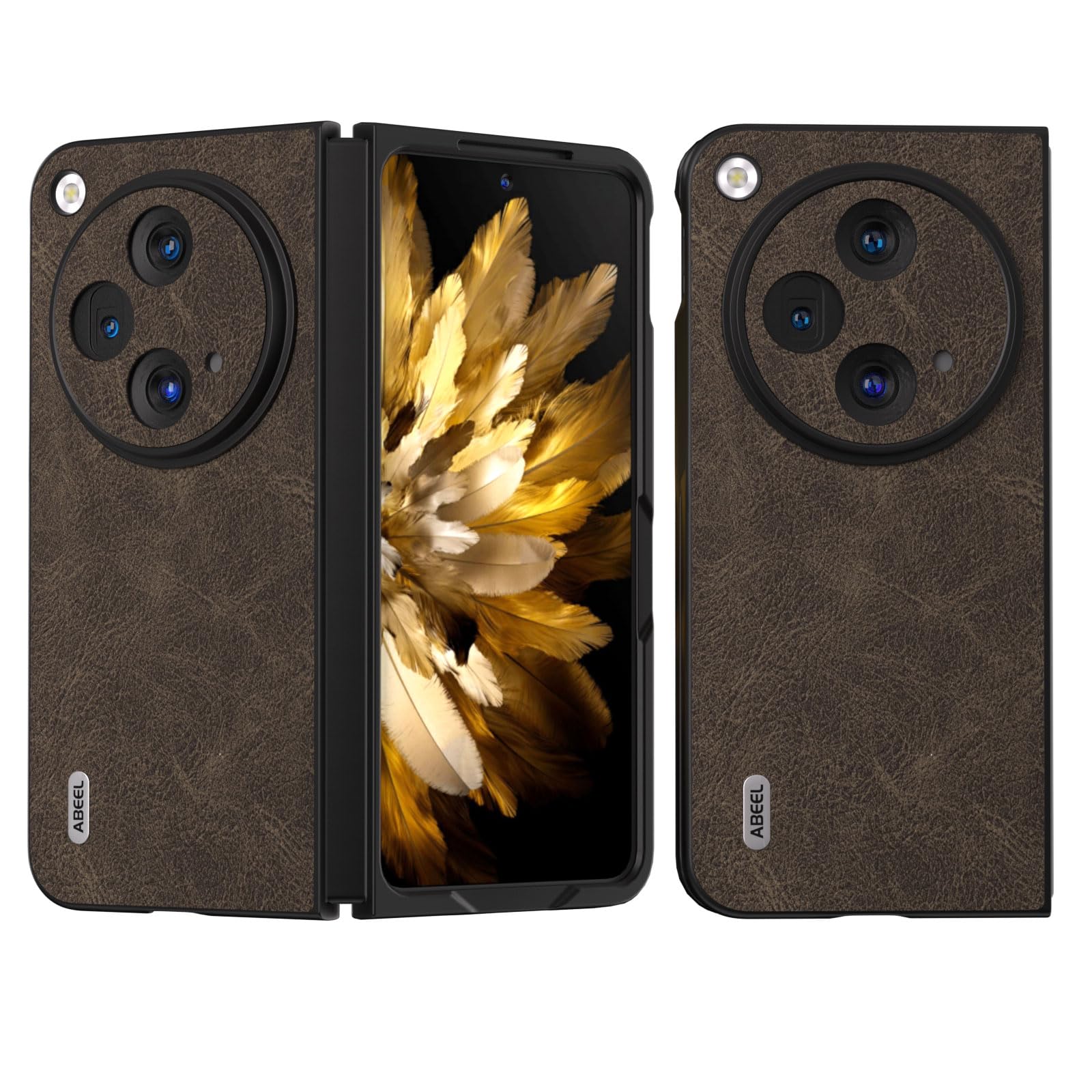 COQUE Cover for OnePlus Open Phone Shell PC+ Dream Lychee Pattern Phone Case OnePlus Open(Brown)