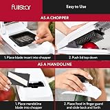 Fullstar 7-in-1 Vegetable Chopper & Mandoline Slicer White view 7