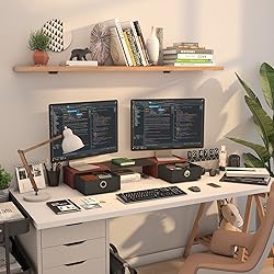 WESTREE Dual Monitor Stand Riser with Two