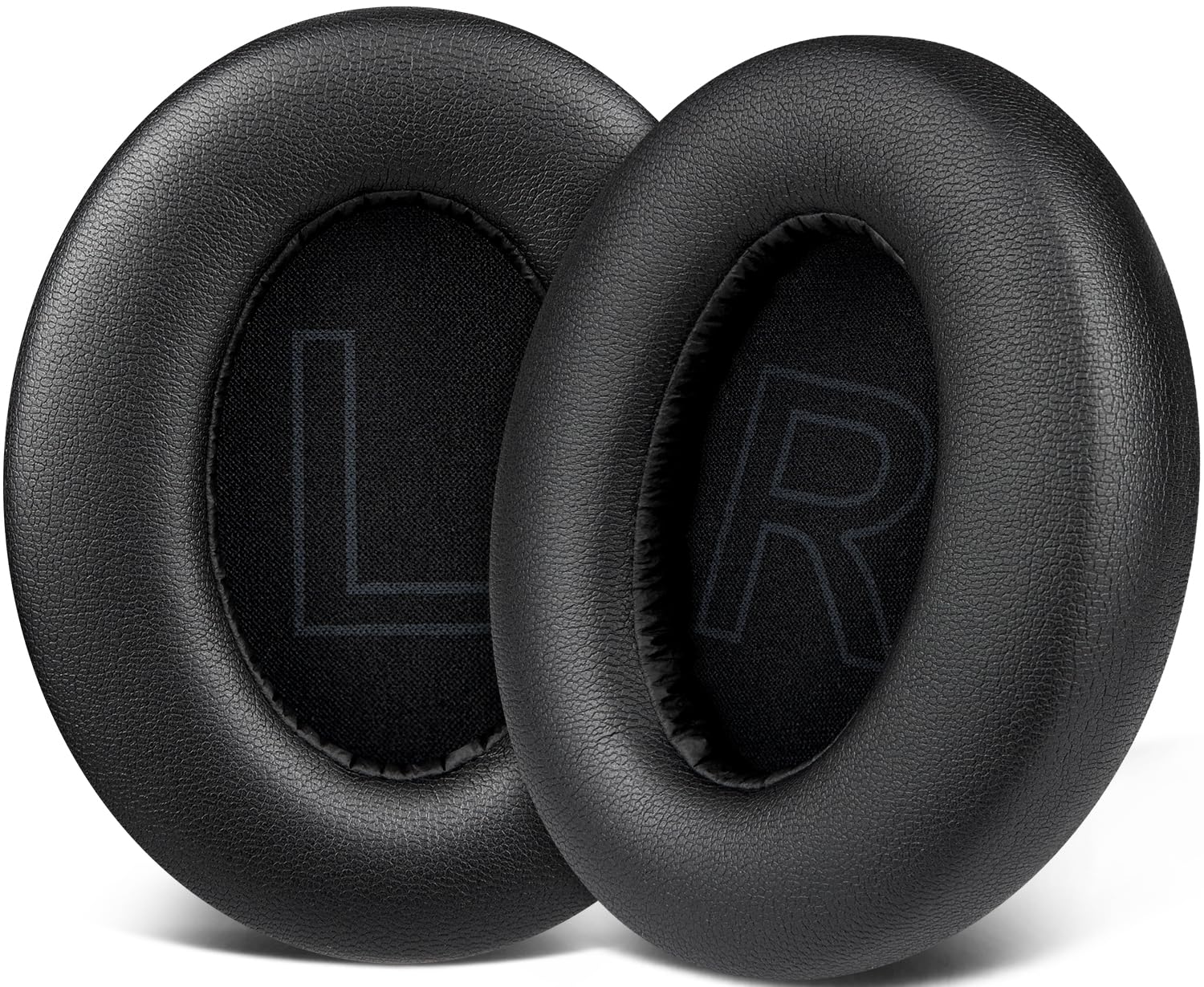 SOULWIT Ear Pads Cushions Replacement for Anker Soundcore Life 2 (Not fit Life 2 Neo)/Q20/Q20+/Q20I/Q20BT Headphones, Ear Pads with Softer Protein Leather, Noise Isolation Foam - Black