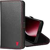 TORRO Case Compatible with Honor Magic7 Pro (6.8” - 2025) – Premium Leather Wallet Case with Kickstand and Card Slots (Black)