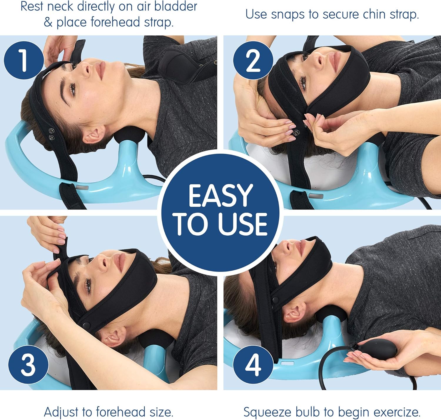Posture Neck Exercising Cervical Spine Hydrator Pump || Relief for Stiffness, Relieves Neck Pain, Neck Curve Restorer: Health & Personal Care