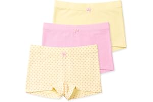 Lucky & Me Girls Undershorts for Under Dresses and Uniforms, Sophie Shortie 3 Pack