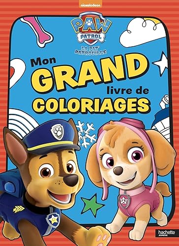 Download Paw Patrol-La Pat'Patrouille - Mon grand livre de coloriages PDF
