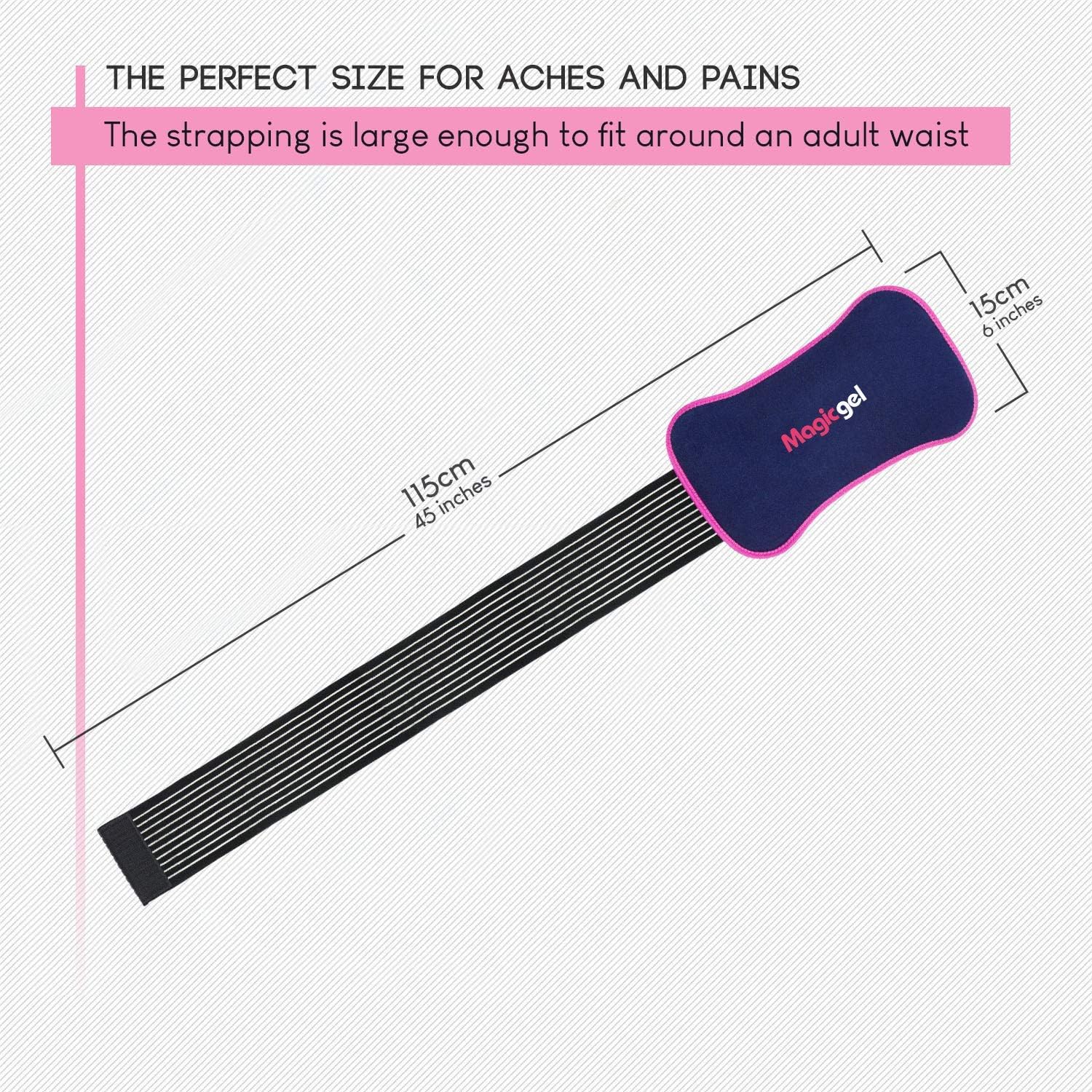 Reusable Ice Packs for Injuries and Pain Relief - Hot and Cold Pack for Cold Compress & Premium wrap to fit Any Body Part (Knee, Ankle, Hip, Back etc): Health & Personal Care
