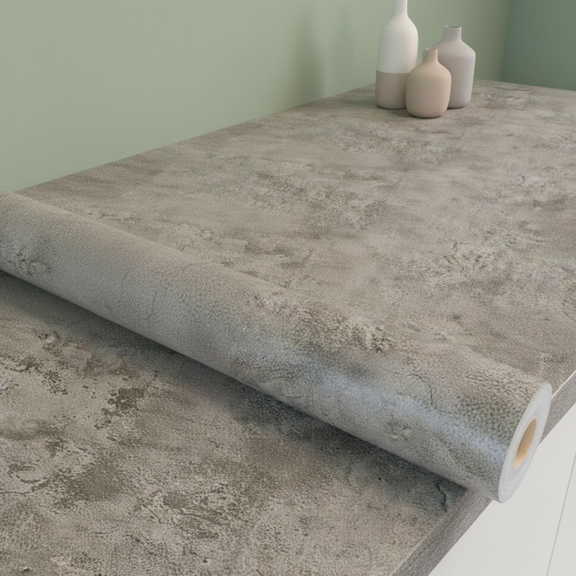 Ambiance-Live J-roll-beton-ZE001 Sticker for Furniture Concrete Effect Vinyl 200 x 60 cm