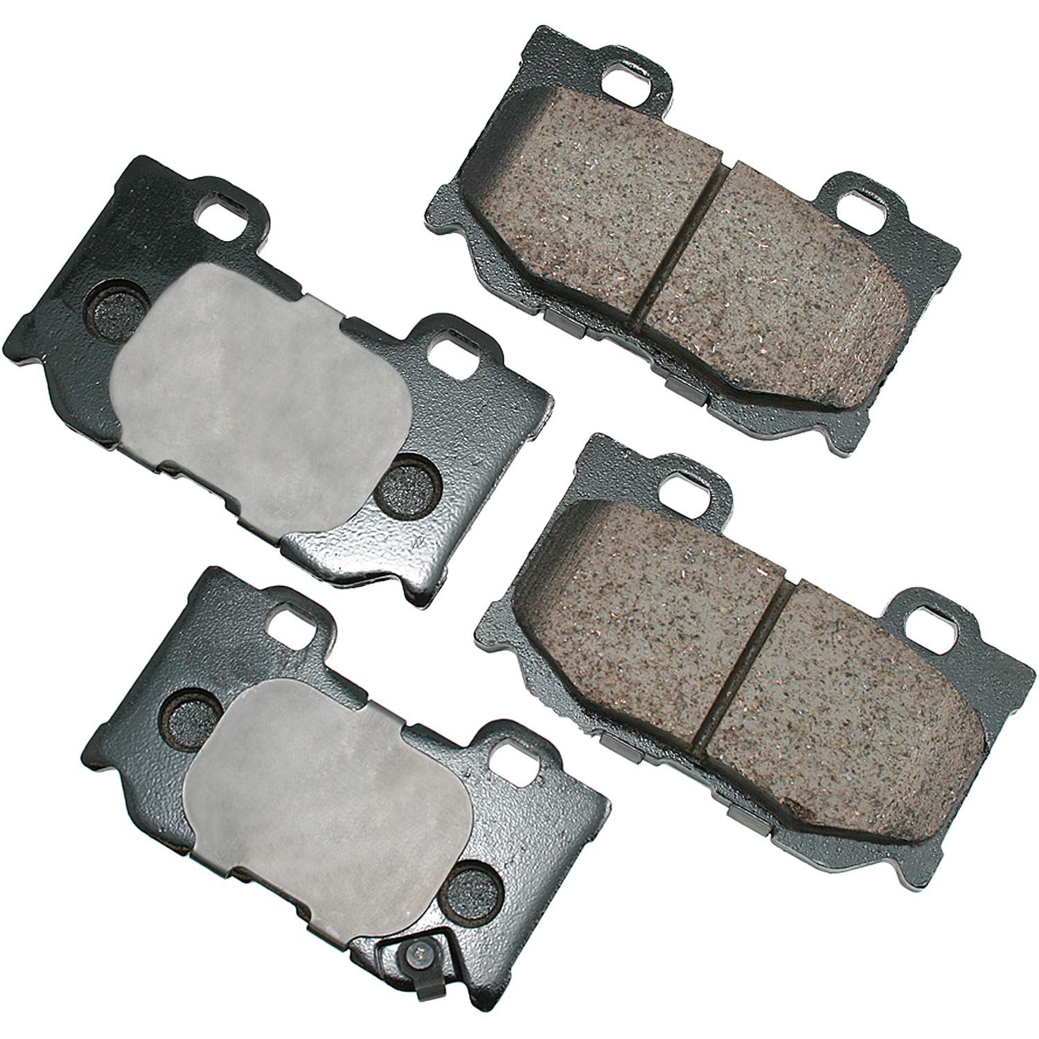 Photo 1 of Akebono ACT1347 Rear Brake Pad , GREY