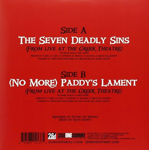 Devils Dance Floor Paddy Vinyl Lp Molly Flogging Amazon