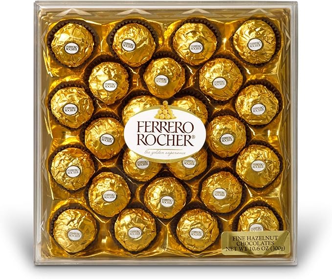 Ferrero Rocher Gift Box, 24 Count Amazon.ca Grocery
