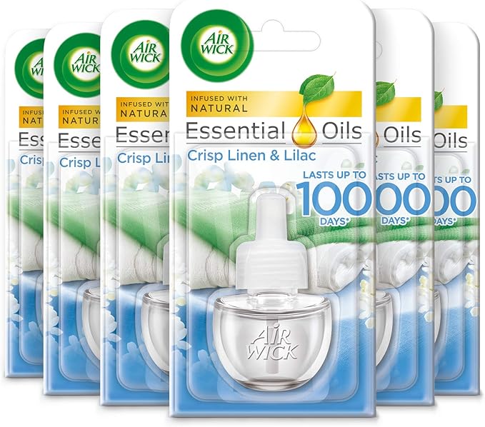 Air Wick Plug In Refill Touch of Luxury Plug In Refill Crisp Linen and
