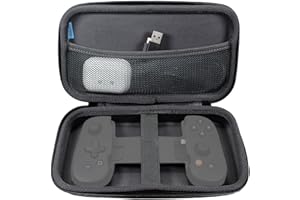 TUDIA Hard Case Compatible with Backbone One Gaming Controller, Protective Travel Portable Storage EVA Case with Mesh Pocket & Wrist Strap