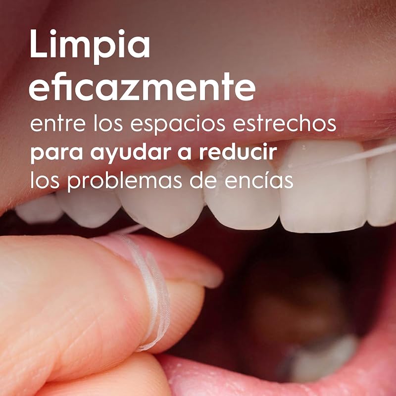 Essential Floss Hilo Dental Encerado para Espacios Reducidos, 50 m — foto 4 de 7