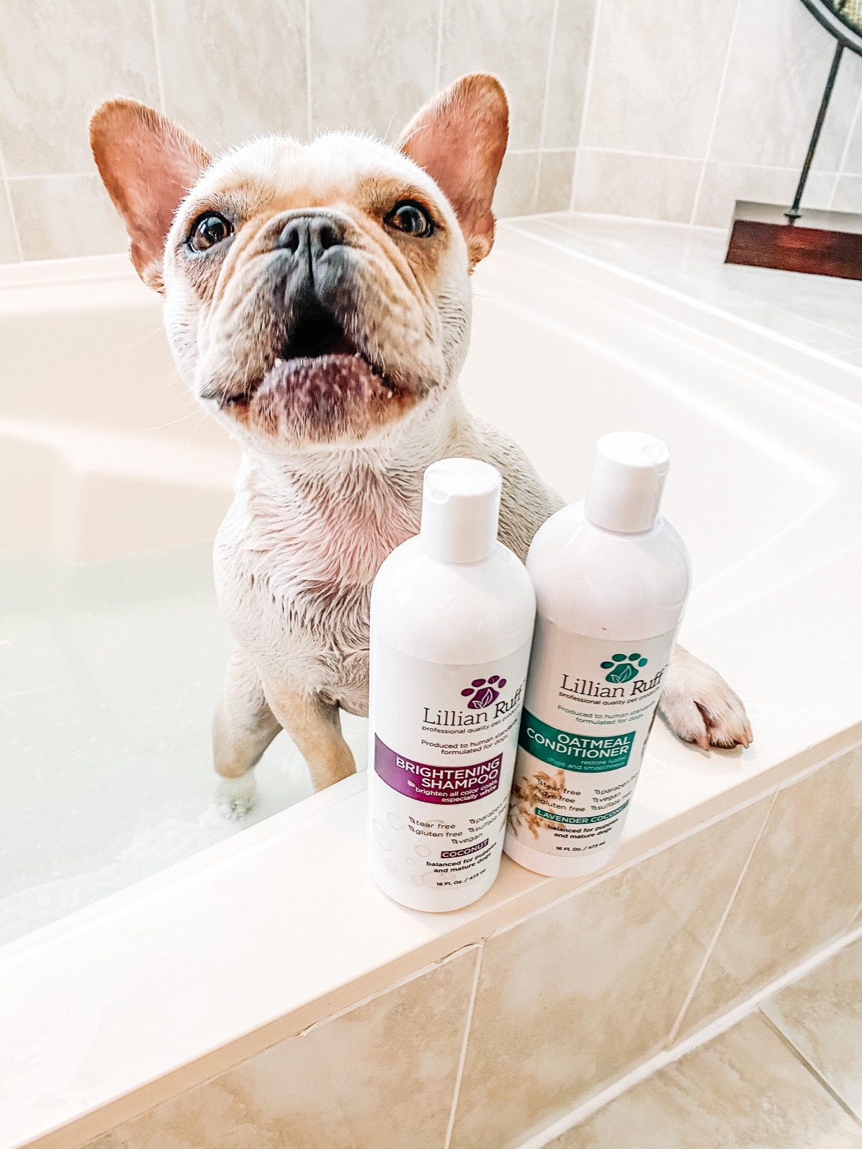 Brightening Shampoo & Oatmeal Conditioner Set - Lillian Ruff