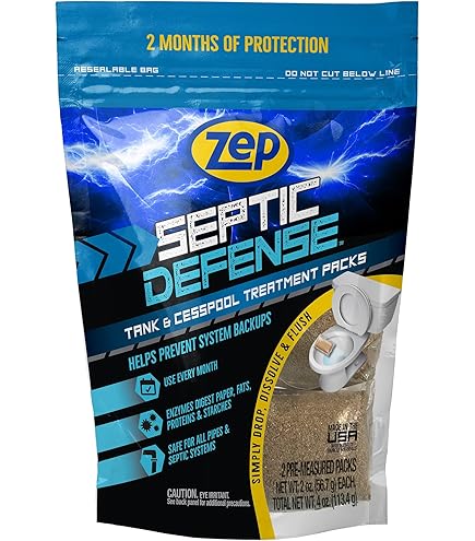 Amazon.com: Zep ZSTP6-6-pack Concentrated Septic Treatment (Case
