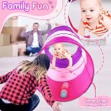 SENODEER Kids Play Tunnel Tent 6 ft Pop Up Crawl Toy Indoor Outdoor view 6