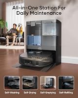 eufy X10 Pro Omni Robot Vacuum with Mop Dual Mops Auto Lift 12mm Carpet view 4