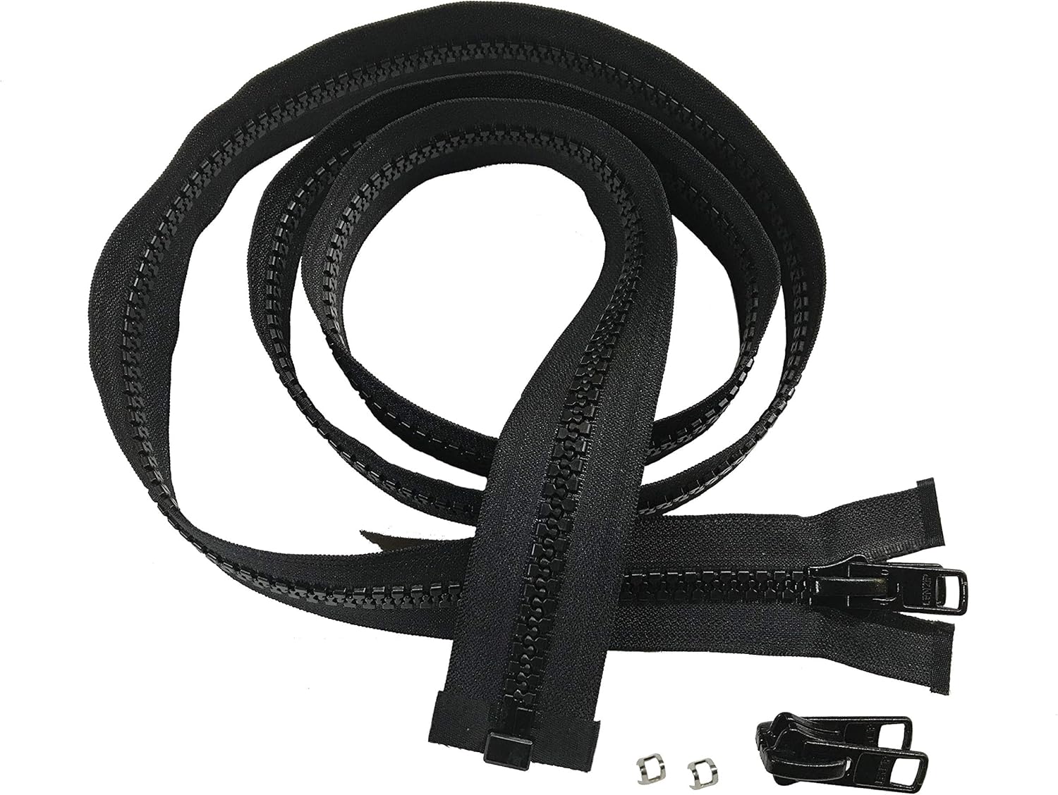 Lenzip 10 Separating Heavy Duty Zipper For Canvas, Cut To