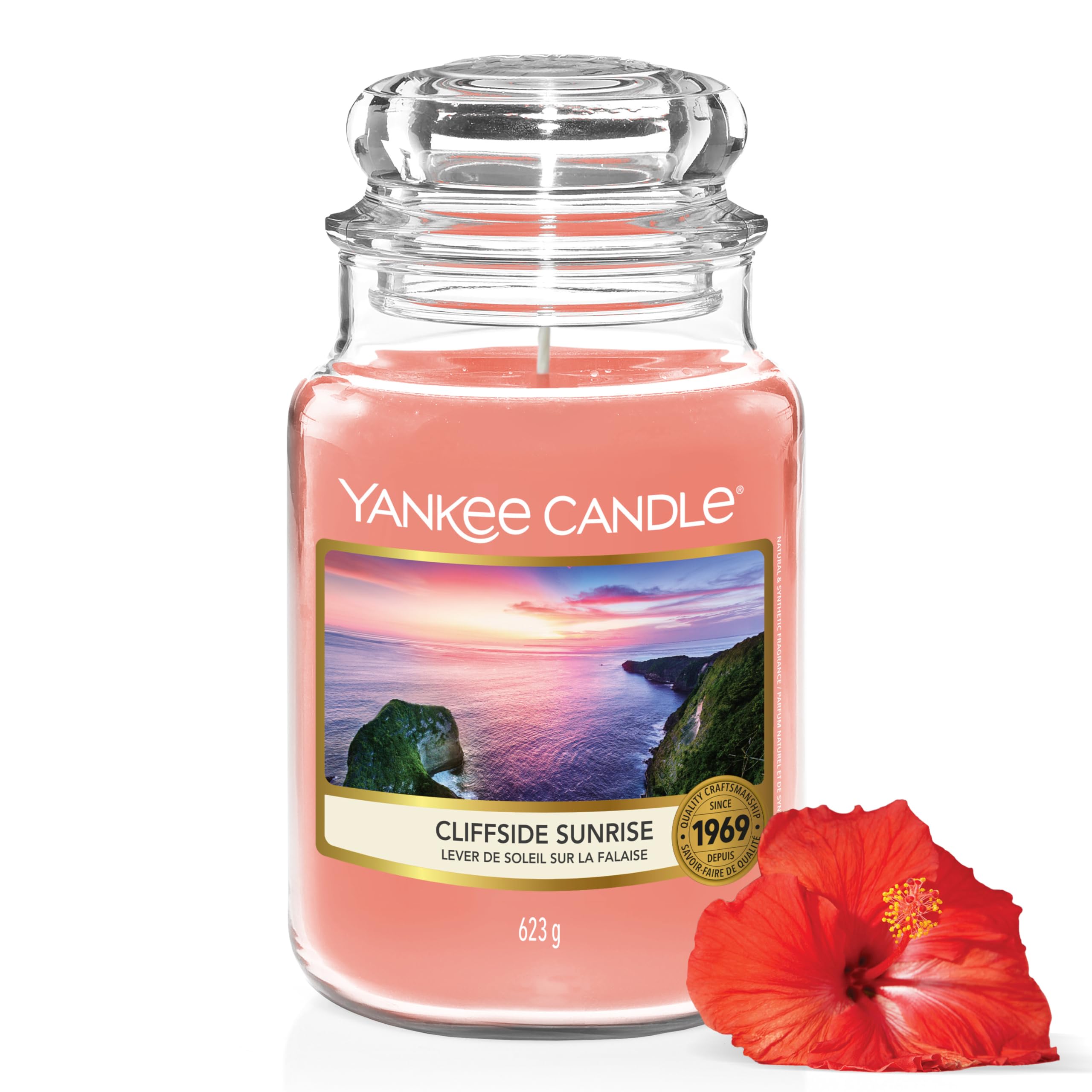 Yankee Candle Scented Candle | Cliffside Sunrise Large Jar | Long Burning Candles: up to 150 Hours | Perfect Gifts for Women