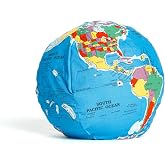Pocket Earth HUGG-A-PLANET | Soft Plush Globe for Children | Montessori Educational Toy for Kids, Teens, Adults, Teachers, and Parents | Planet Earth Learning Toy | Classroom Must Haves