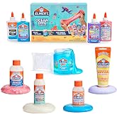 Elmer's Ocean Dive Slime Kit, Slime Supplies Include Liquid Glue, Activator, and Premade Slime, 9 Count - Creative Activity, Kids Summer Fun