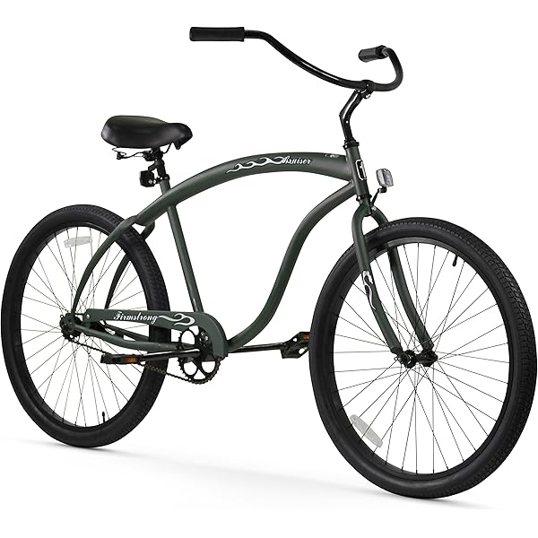 Firmstrong urban man deluxe single speed stretch beach cruiser