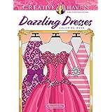Creative Haven Dazzling Dresses Coloring Book (Adult Coloring Books: Fashion)