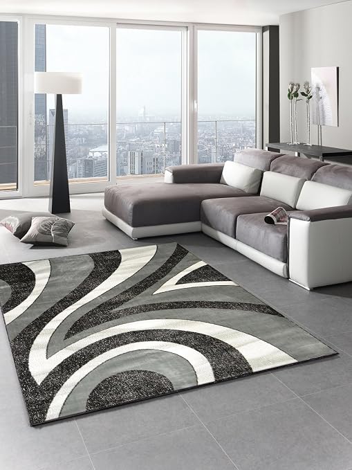 Koton Tapis Bahia 07 Gris 200x290cm Amazonfr Cuisine Maison