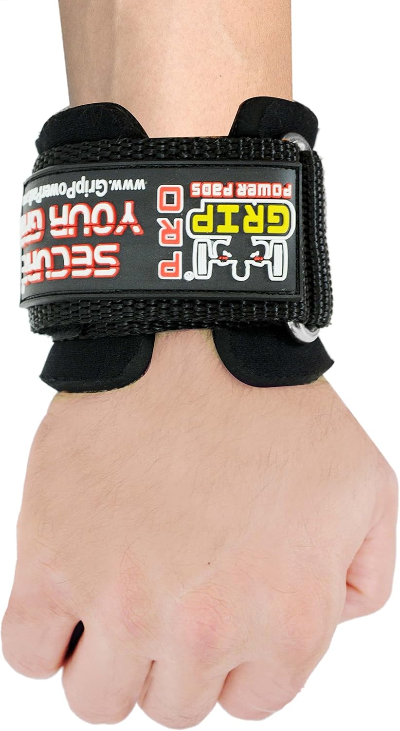 Weight Lifting Hooks Best Heavy Duty PRO Lifting Wrist Straps Deadlift Straps Power Lifting Grips Padded Workout Straps Power Weightlifting Gym Gloves Men & Women Set of 2 : Sports & Outdoors