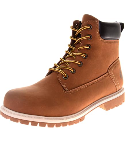 Amazon.com | Nautica Mens Casual Lace Up Ankle Boots High  display picture 3