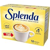 Splenda Sugar Substitute Packets - 50 ct, 1.76 Ounce (Pack of 50) | 50 Count