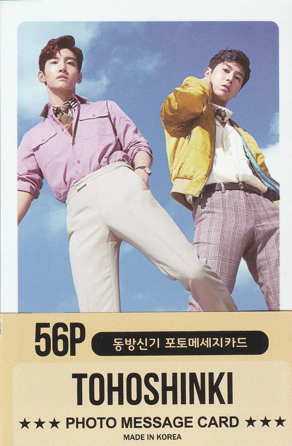 K-POP Group 2019 New Photo Message Card 56pcs set (Postcard / 56sheets) (TVXQ)