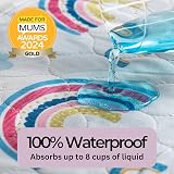 Hygge Sheets Potty Training Bed Pads | Waterproof & Non Slip | Rainbow view 2