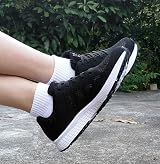 FORMEU Women Ankle Socks White 4 Pairs Low Cut Cotton Breathable Cushioned view 6
