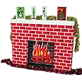 3D Pop Up Kerstkaart Met Kerstmis Scène Incl.enveloppen En 8 Feestelijke Sluitzegels