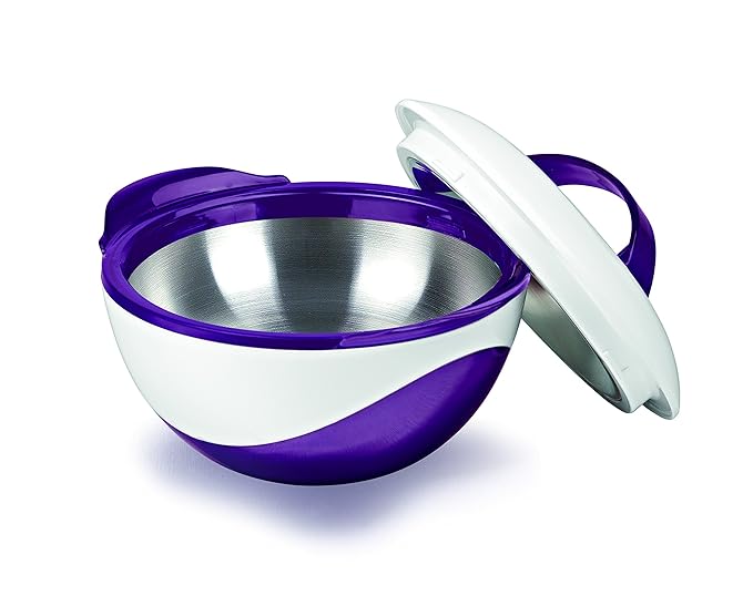 GOURMETmaxx 09822 Thermo Bowl with Stainles Steel Insert 20 to 100