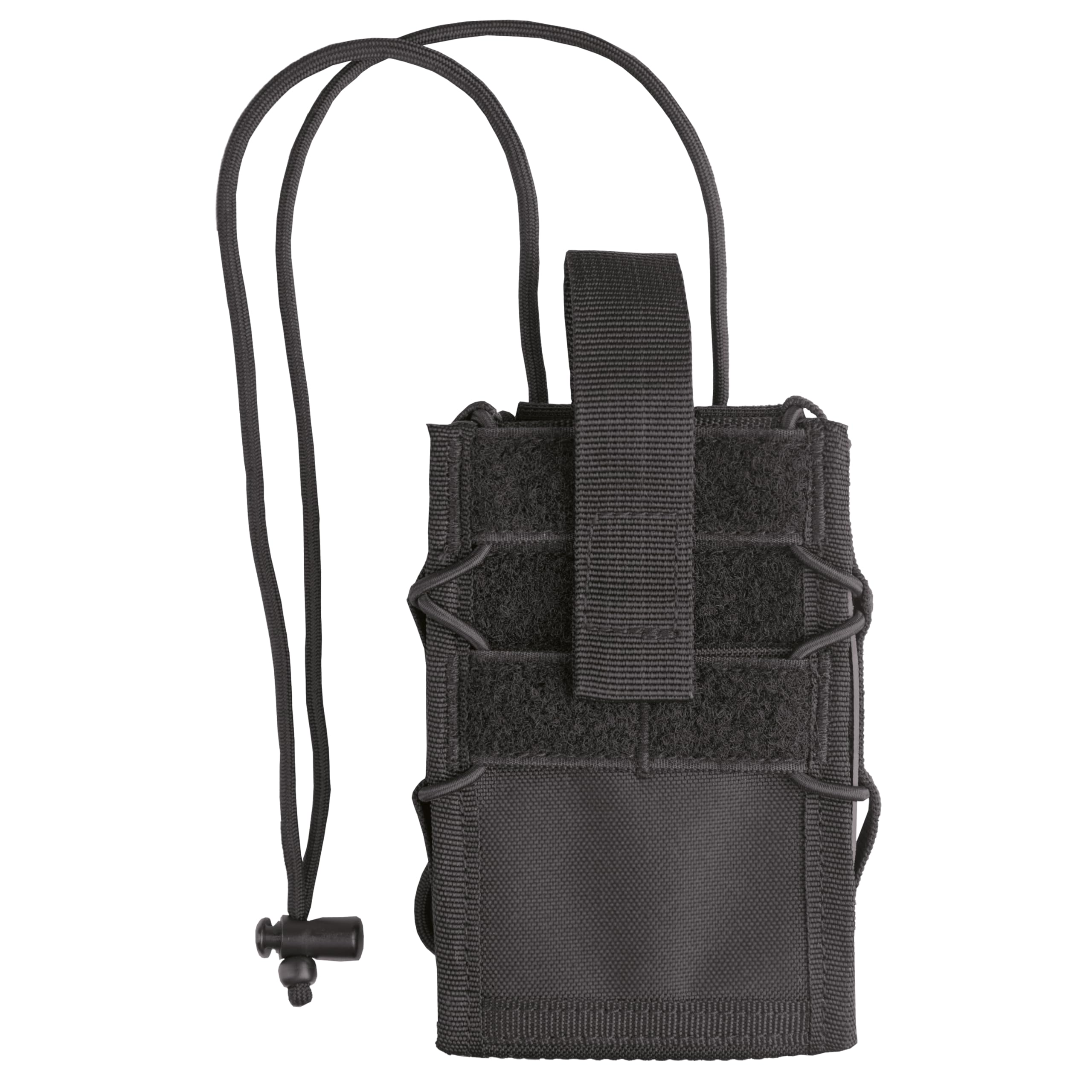 Mil-Tec Unisex - Adult Molle Mobile Phone Case, Black, One Size