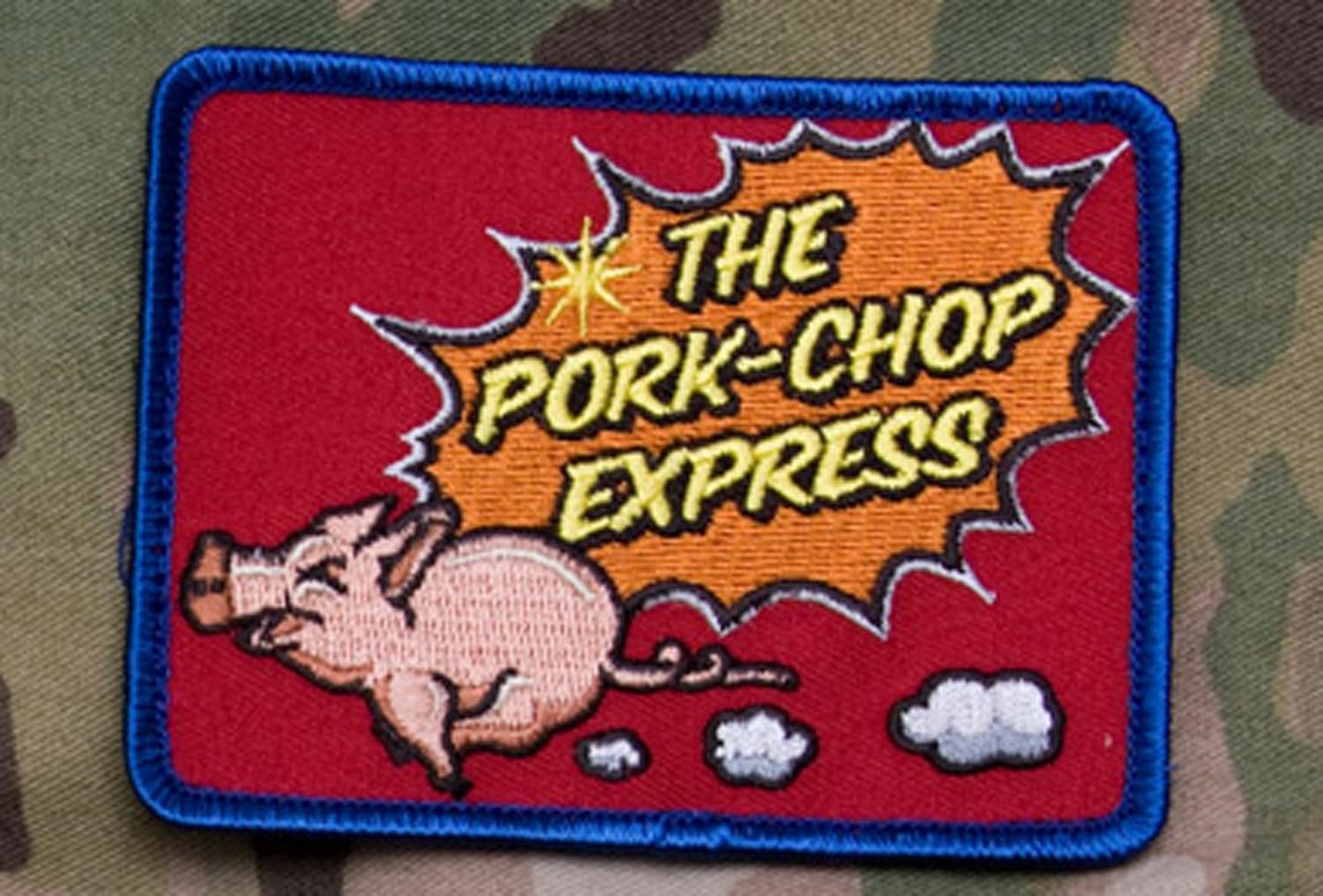 Pork Chop Express Morale Patch (Full Color) Clothing