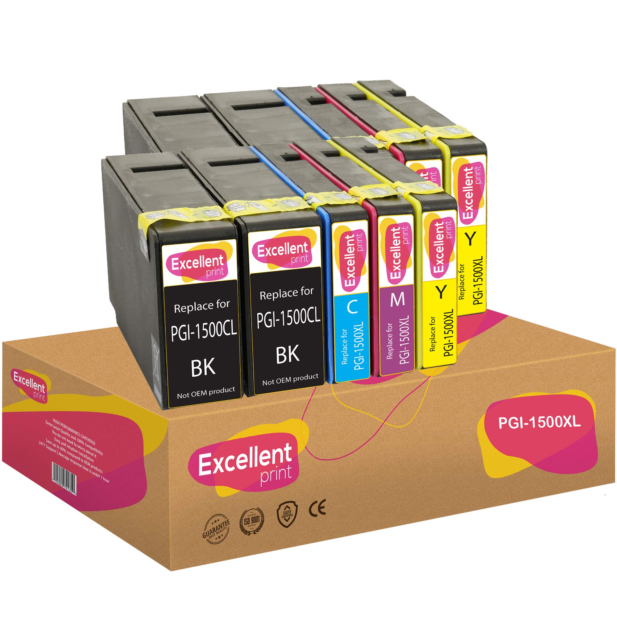 Excellent Print PGI-1500XL PGI1500 XL Compatible Ink Cartridges for Canon Maxify MB2050 MB2350 MB2150 MB2155