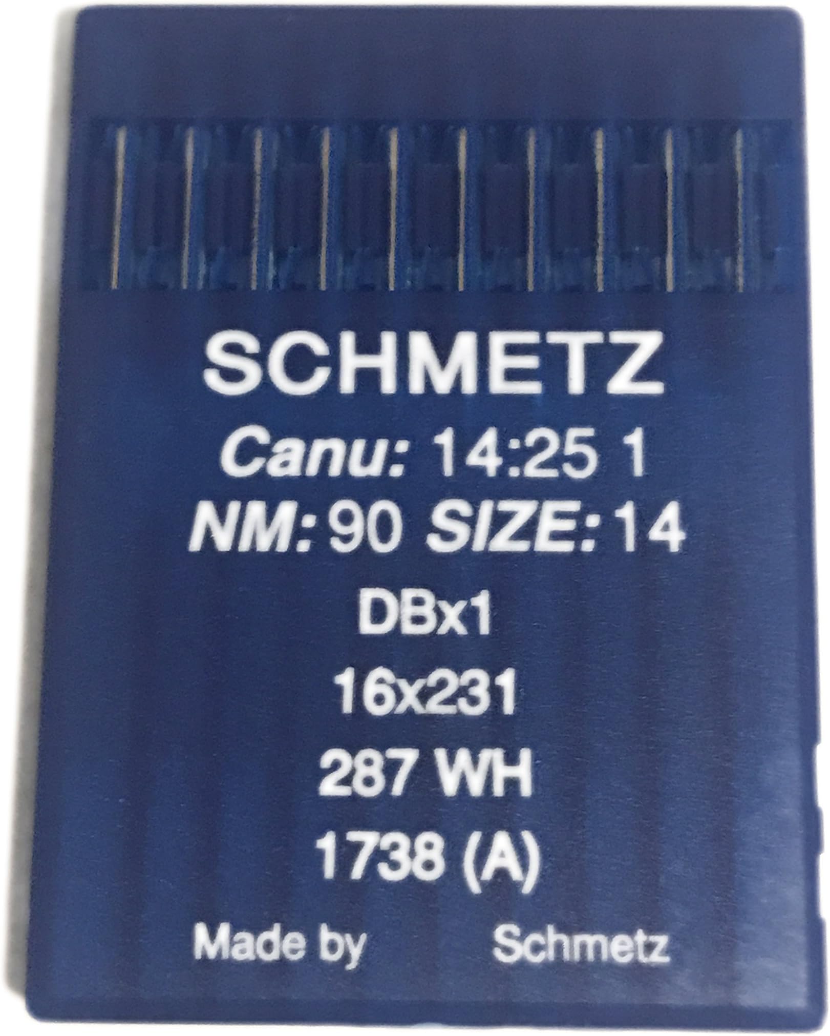 Schmetz Industrial Sewing Machine Ball Point Needles (Size 14) — Designed for Sewing On Knits - for Straight Stitch/Single Needle Industrial Sewing Machines Pack of 10 Needles