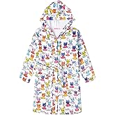 CHILDRENSTAR Girls Robe Kids Cat Bathrobes Plush Soft Fleece Pajamas Sleepwear