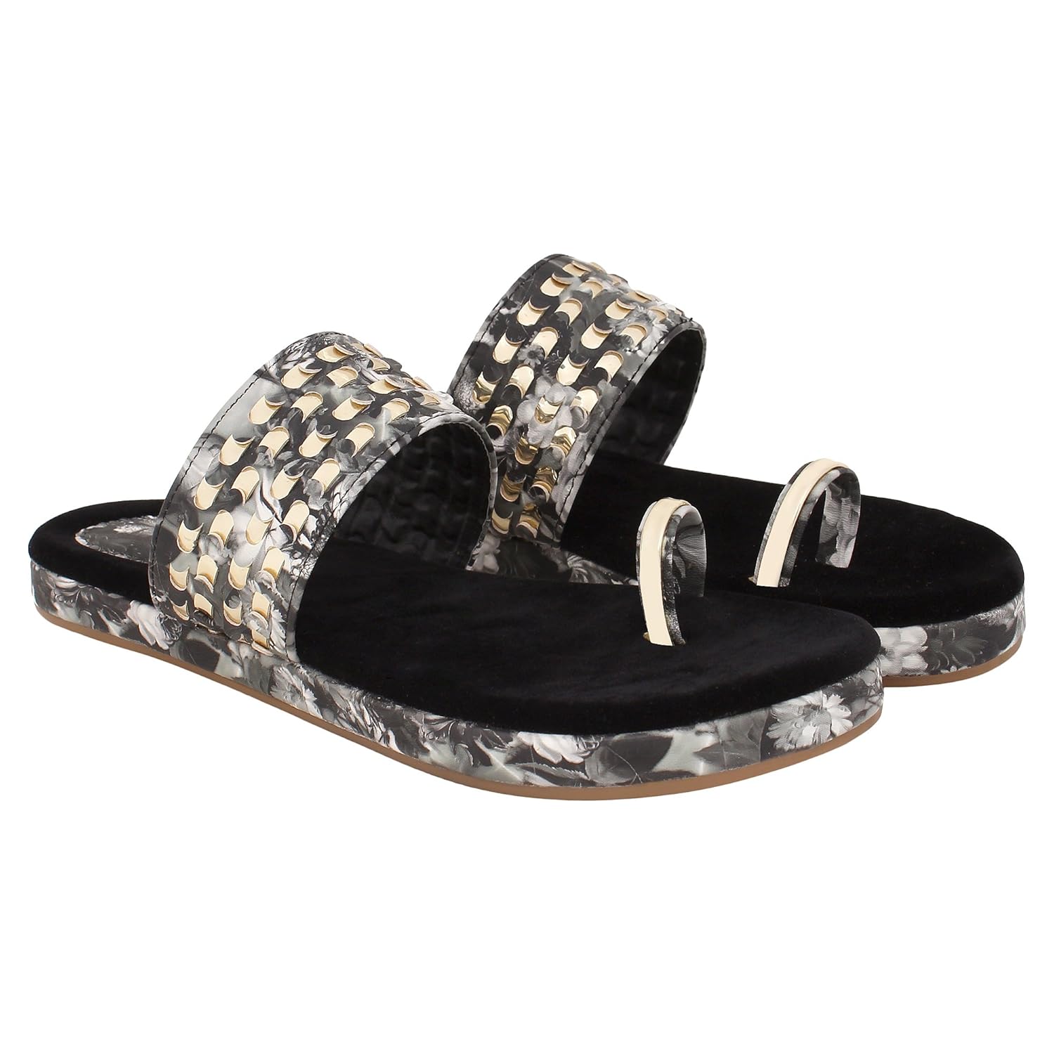 le fete women's flat sandals