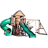 backyard discovery beach front wooden cedar swing set