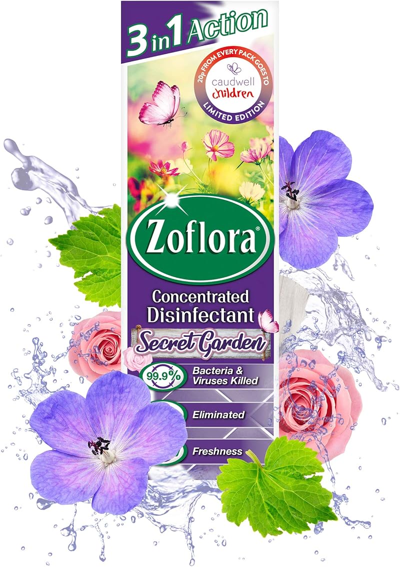 Zoflora Multipurpose Disinfectant Bouquet 3 x 120ml Concentrated Cleaner