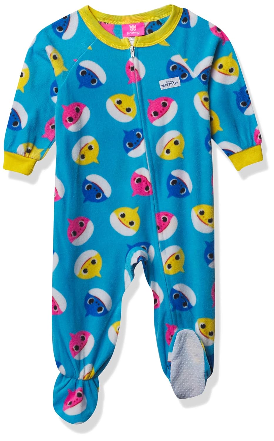 Baby Shark Boys' Footed Blanket Sleeper, Color Sharks, 3T Amazon.in