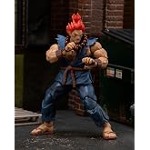 Jada Street Fighter II Akuma &ndash; 1:12 Scale Action Figure Toys &ndash; Premium Articulation &amp; Accessories &ndash; Collector&rsquo;s Display or Kids Play &ndash; Ages 13+