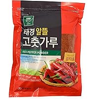 Korean Gochugaru Red Chili Pepper Powder Coarse by Taekyung (500G)