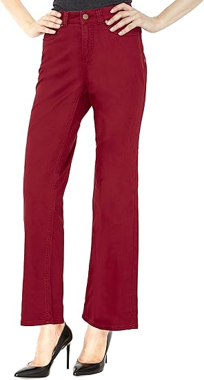 croft and barrow straight mid rise comfort waist