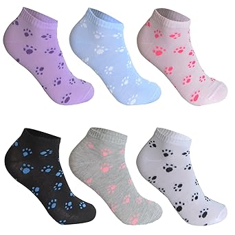 L&K-II 12 Paar Baumwolle Damen Sneaker Socken Füßlinge 92238