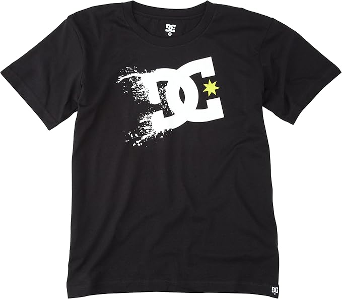 DC Clothing Explotion Logo Boy's Short Sleeve TShirt Amazon.co.uk